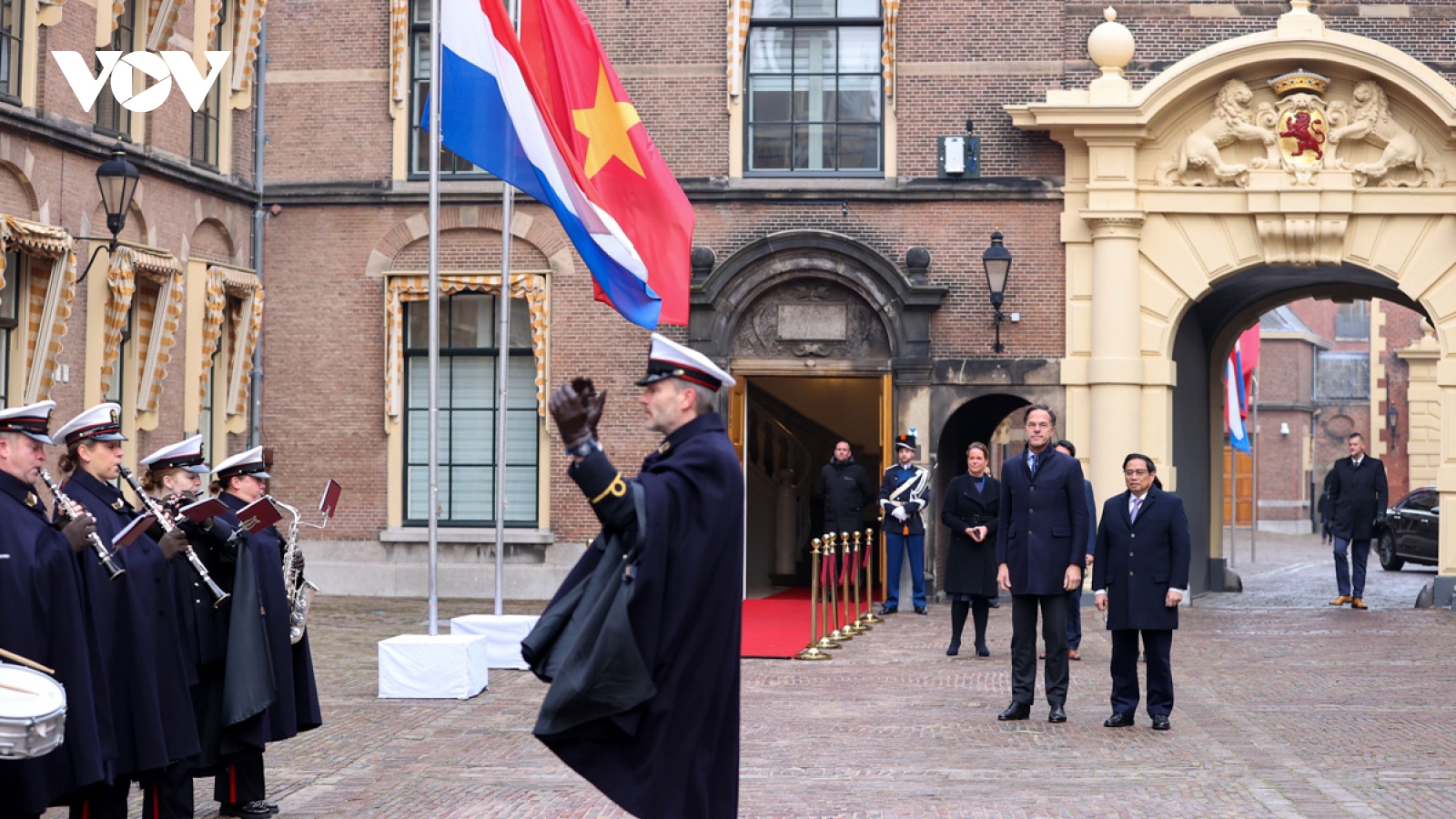 PM Pham Minh Chinh welcomed in The Hague on Netherlands visit
